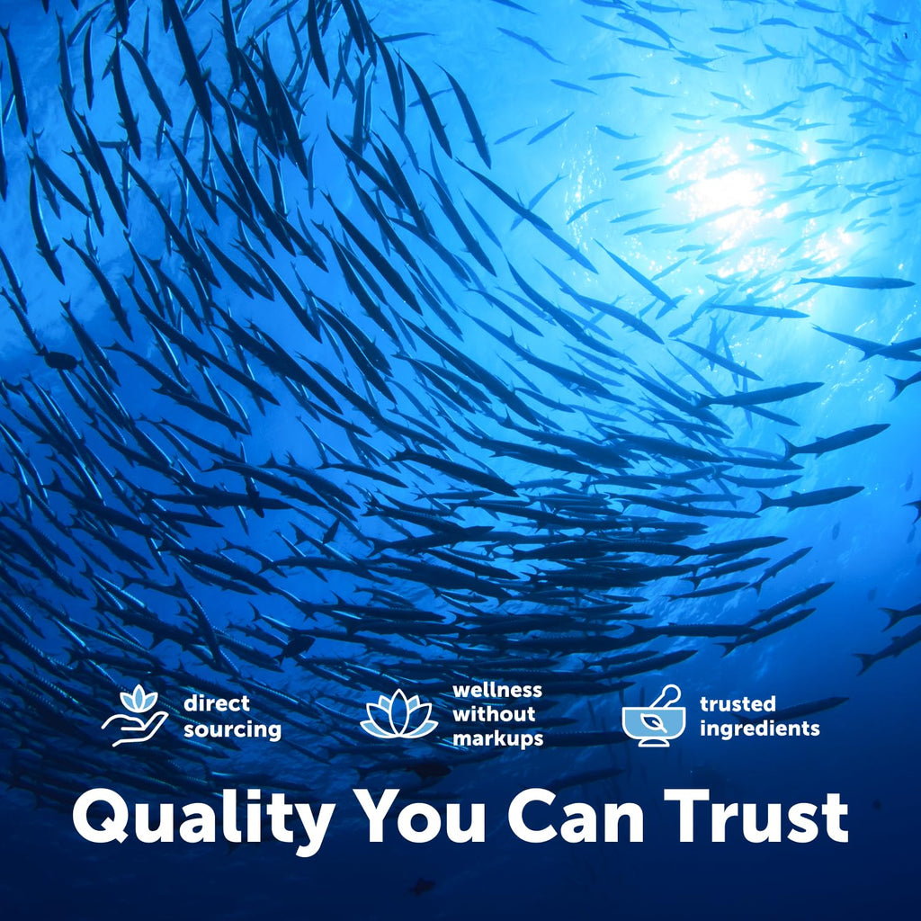 Micro Ingredients Omega-3 Fish Oil Softgels

