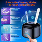Ultrasonic Retainer Cleaner for Dentures and Aligners - 49KHz

