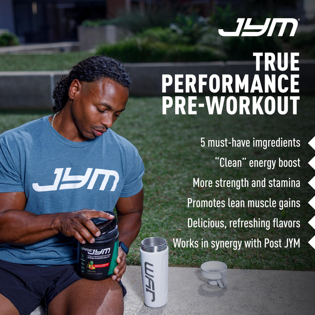 Pre Workout Powder by JYM Supplement Science for Strength

