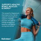 Magnesium Glycinate with Zinc by BioEmblem - High Absorption

