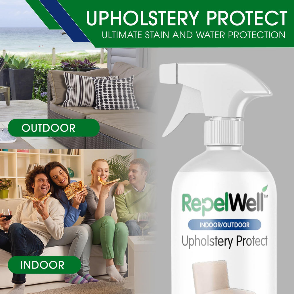 RepelWell Fabric & Leather Stain & Water Repellent Spray

