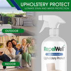 RepelWell Fabric & Leather Stain & Water Repellent Spray

