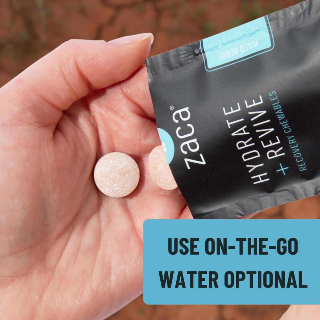 Zaca Recovery Chewable Supplement | Hydrate and Revive

