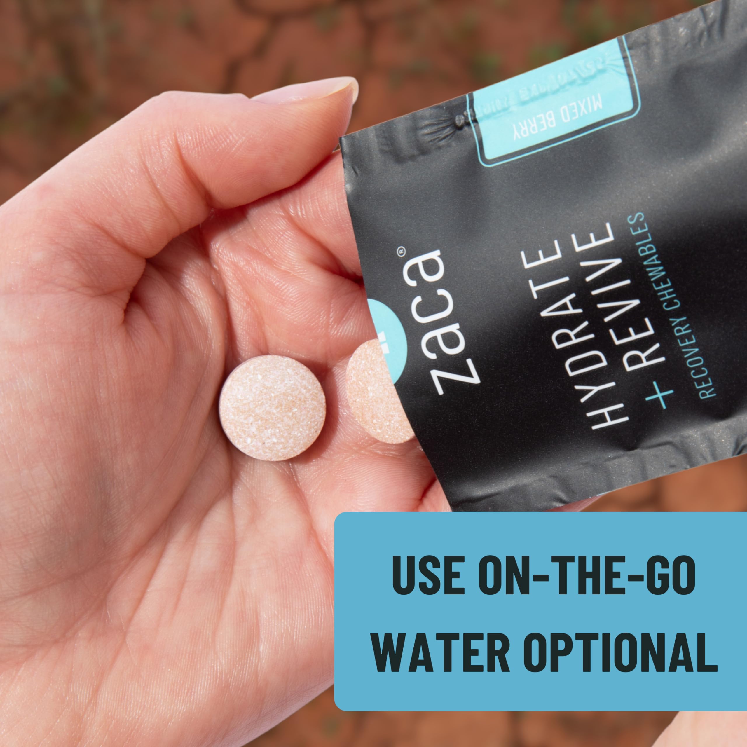 Zaca Recovery Chewable Supplement | Hydrate and Revive

