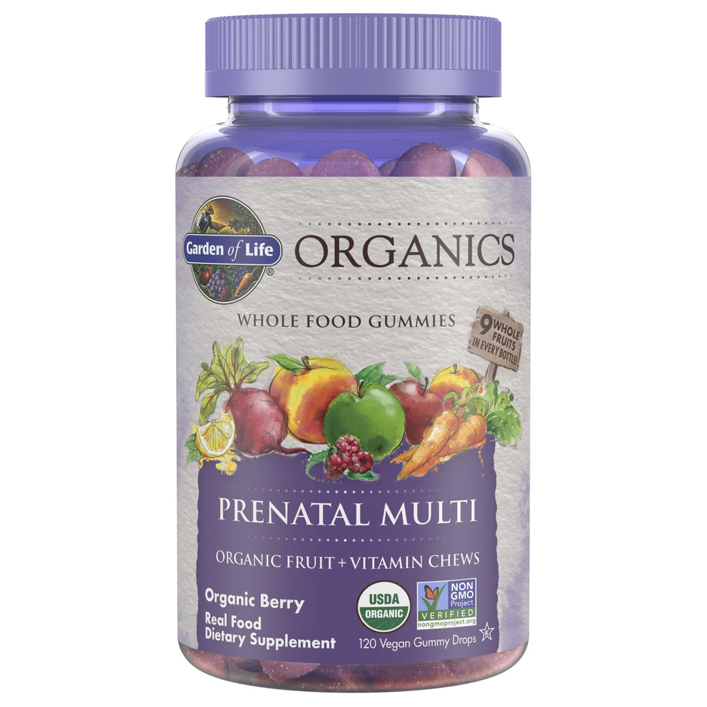 Garden of Life Organics Prenatal Gummies – Berry Vegan

