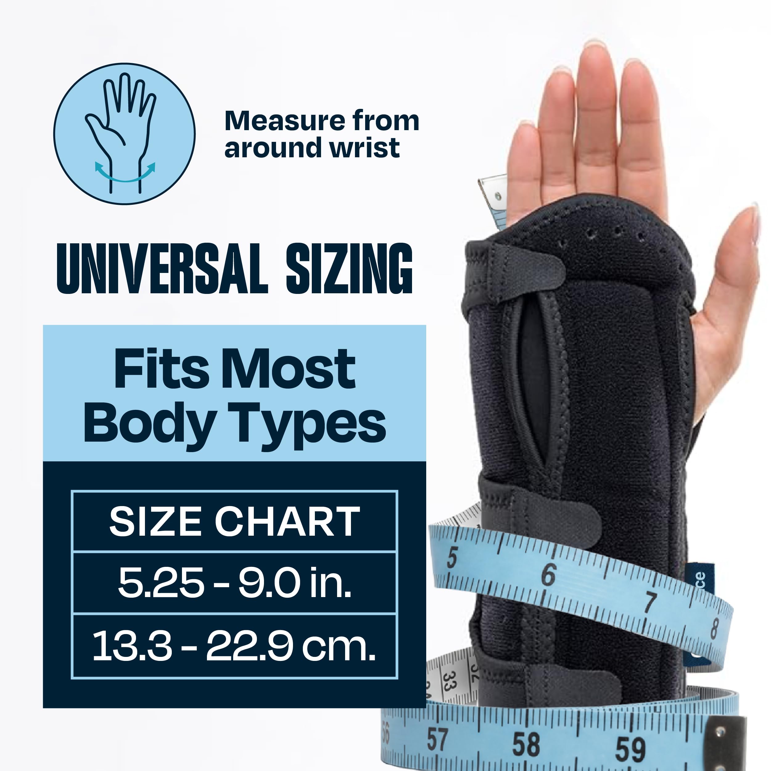 ComfyBrace Nighttime Wrist Brace for Carpal Tunnel

