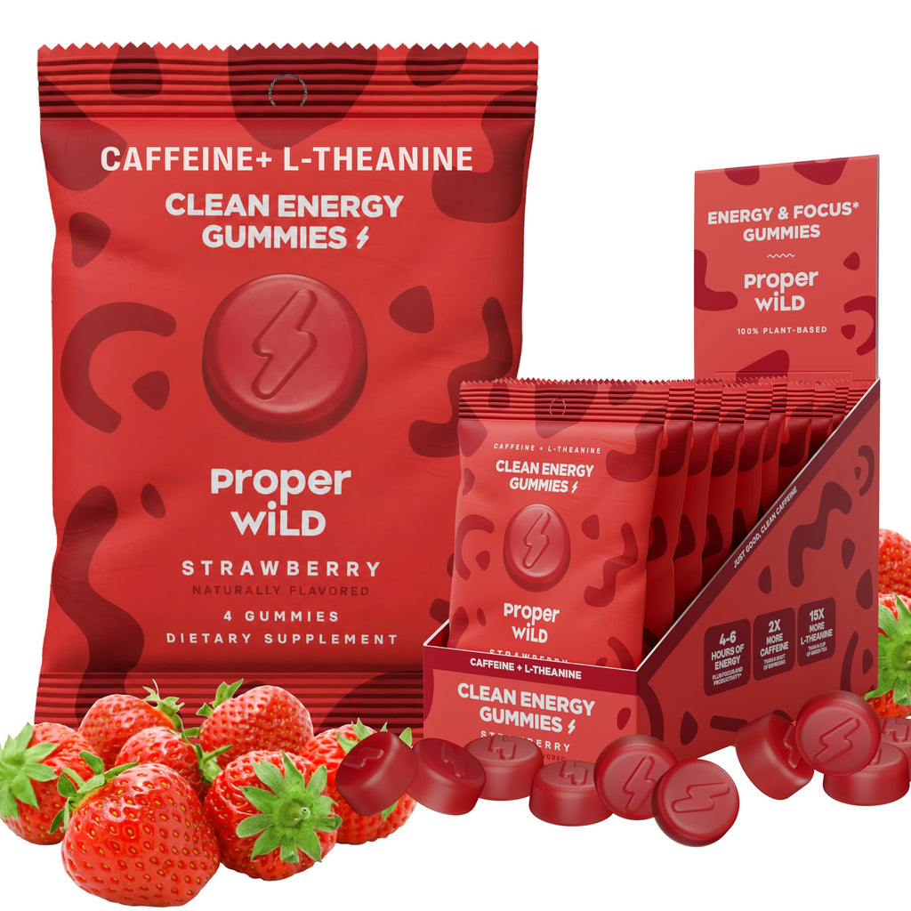 Proper Wild Energy Gummies for Focus and Clean Energy

