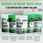 Rockin' Green Laundry Detergent - Plant-Based Odor Fighter

