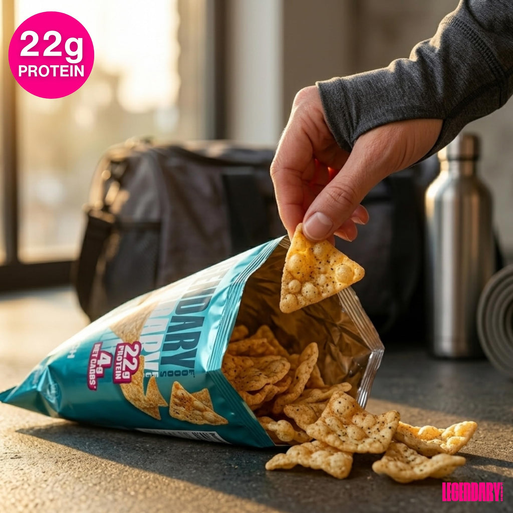 Protein Chips by Legendary Foods - 22g Protein 4g Net Carbs

