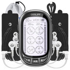 CESLIFF Dual Channel TENS EMS Unit with Large LCD

