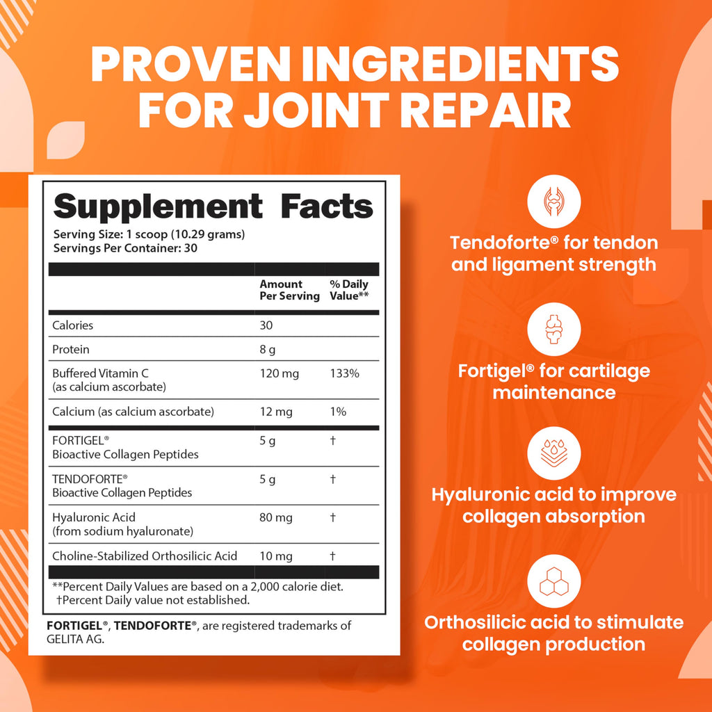 SaltWrap Collagen Synthesis for Joints - Fortigel Tendoforte

