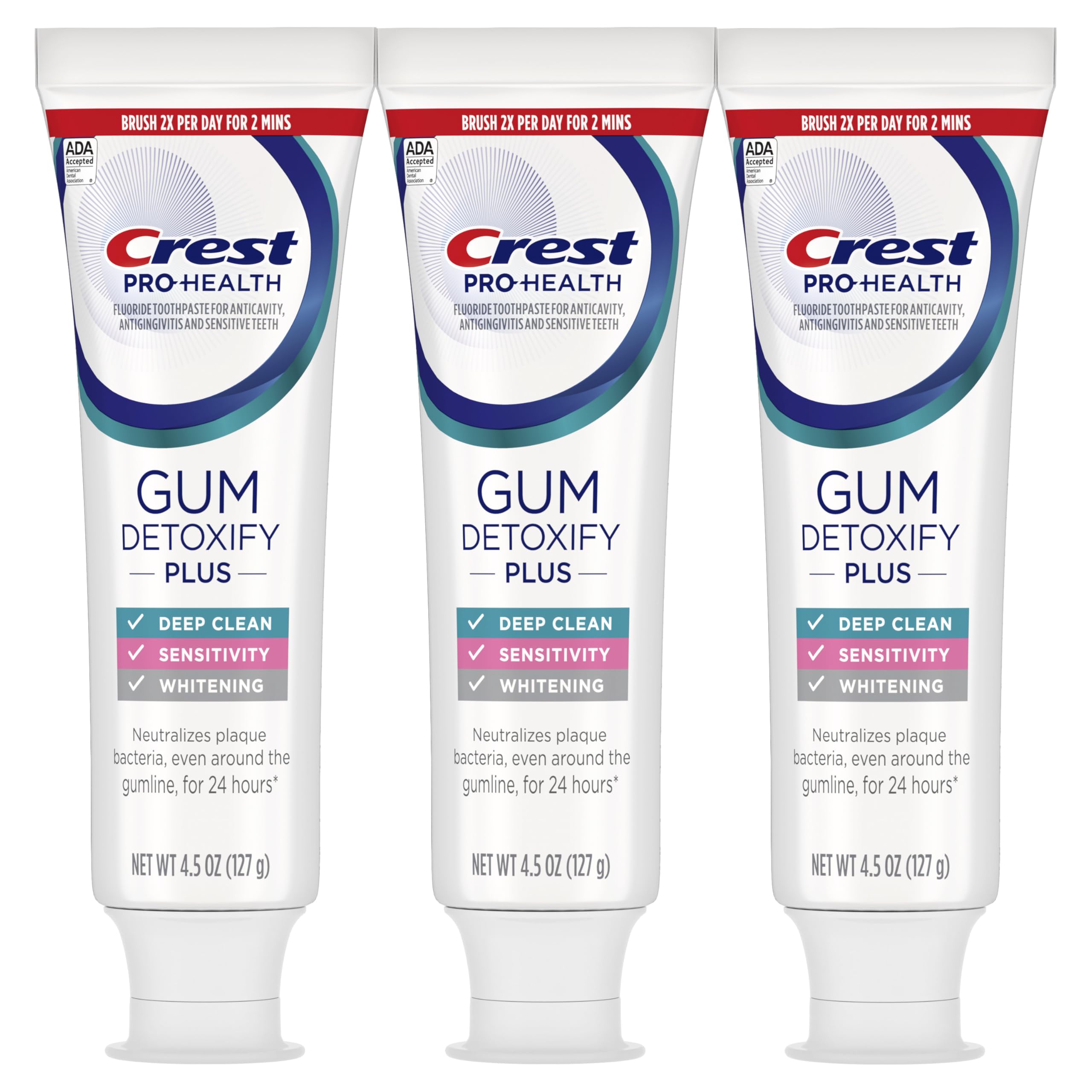 Toothpaste Crest Pro-Health Gum Detoxify Plus | Gum Health

