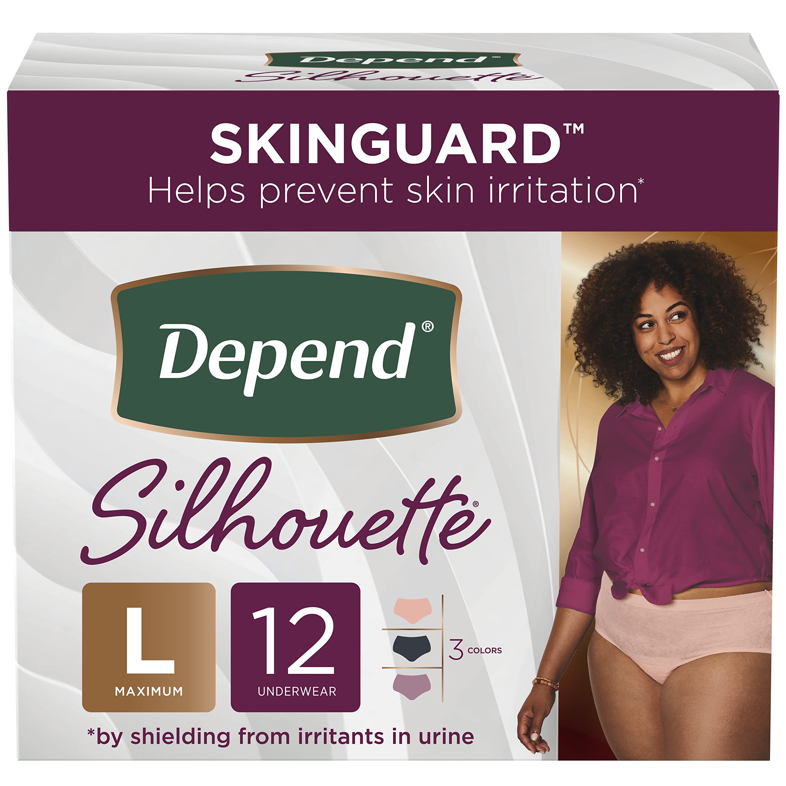 Depend Silhouette Incontinence Underwear Maximum Absorbency