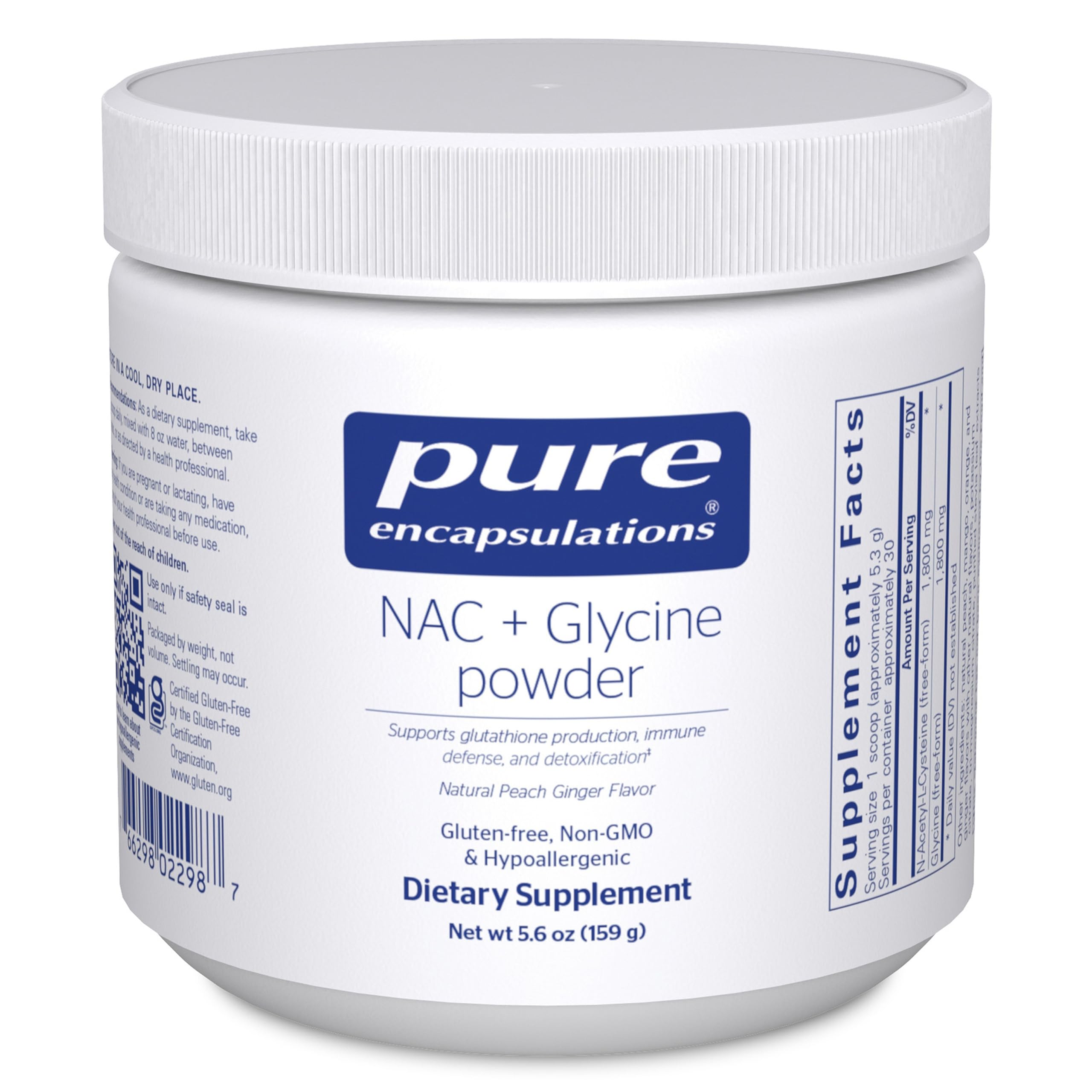 NAC Glycine Powder Immune Support | Pure Encapsulations

