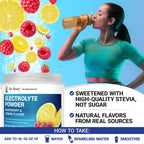 Dr. Berg Zero Sugar Hydration Electrolyte Powder | Potassium 1000 mg

