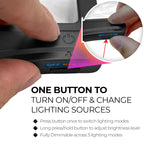 MAGNIPROS LED Page Magnifier 5X with Anti-Glare Lens


