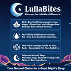 LullaBites Sleep Gummies - Natural Nighttime Support

