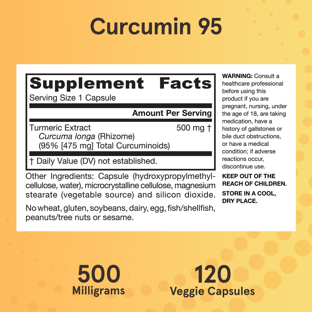 Jarrow Curcumin 95 Turmeric Extract - Antioxidant & Joint


