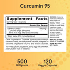 Jarrow Curcumin 95 Turmeric Extract - Antioxidant & Joint

