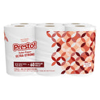 Presto Ultra-Strong 2-Ply Toilet Paper Unscented