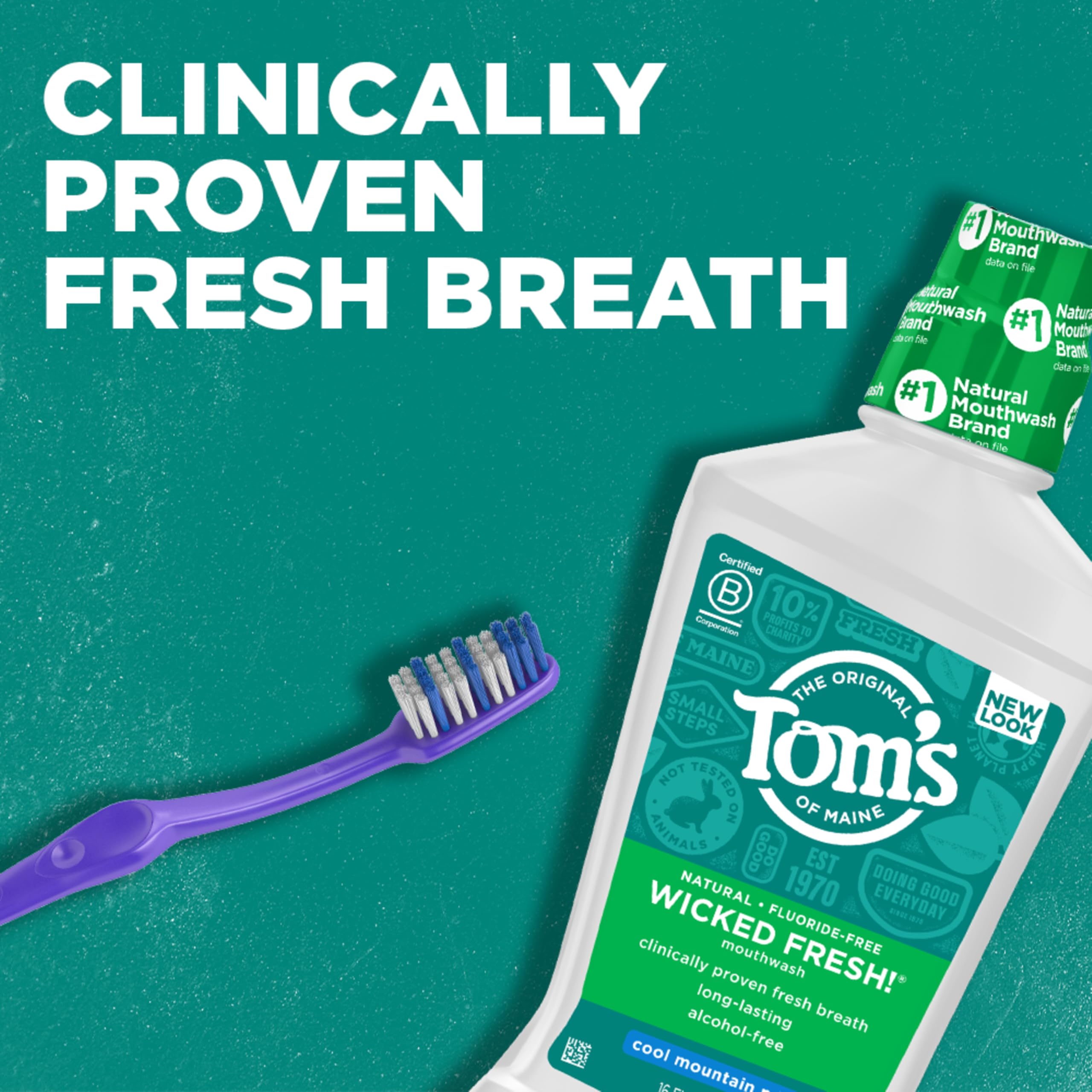 Tom's of Maine Wicked Fresh Natural Mouthwash

