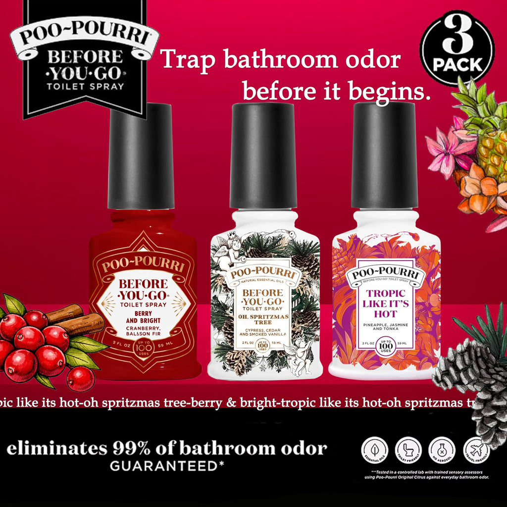 Poo-Pourri Before-You-Go Toilet Spray | USA Made

