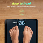 RunStar Bathroom Digital Scale Ultra-Wide Platform

