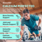 Calcium Citrate with D3 & K2 for Adults - Vegan Supplement

