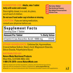 Nature Made Vitamin C 1000 mg Tablets for Immune Support


