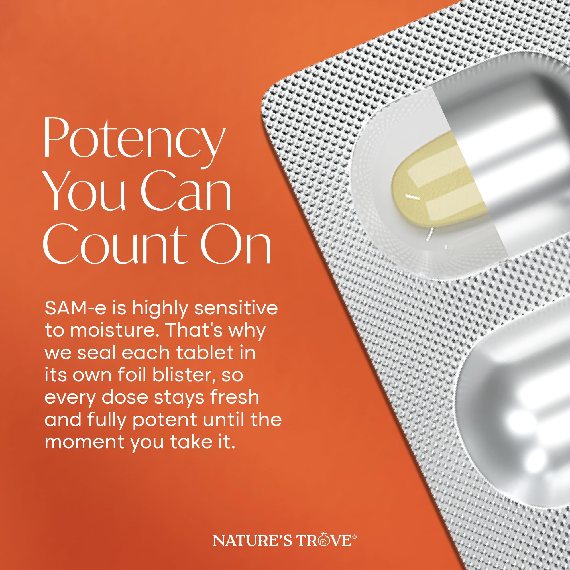 Nature's Trove SAM-e 400 mg Enteric Caplets

