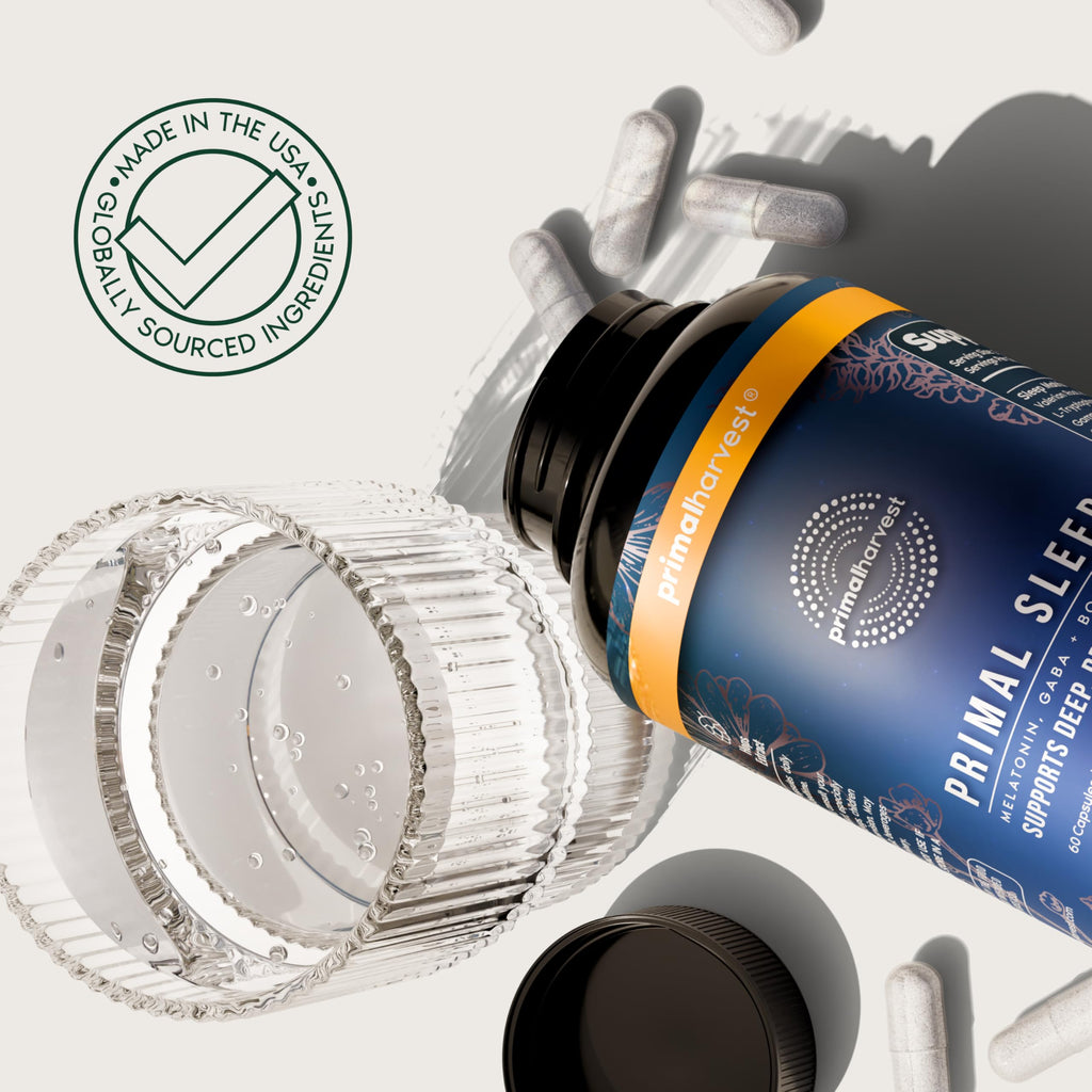 Primal Harvest Primal Sleep Support Supplement Melatonin

