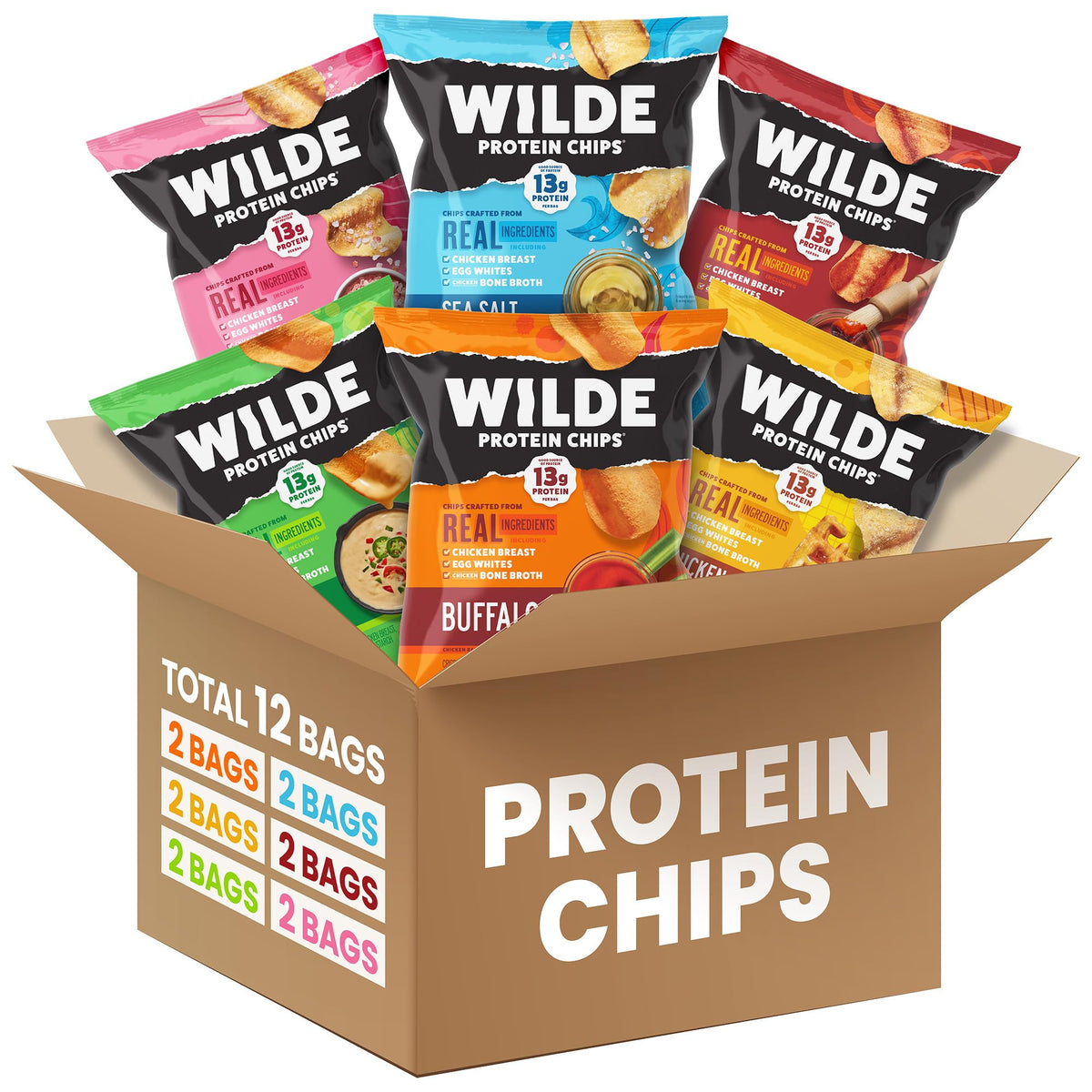 WILDE High Protein Chips – Keto Gluten Free Low Carb Snack