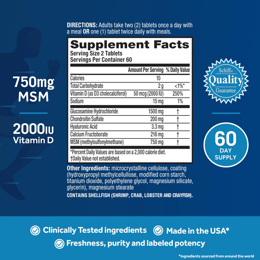 Move Free Glucosamine Chondroitin Joint Support

