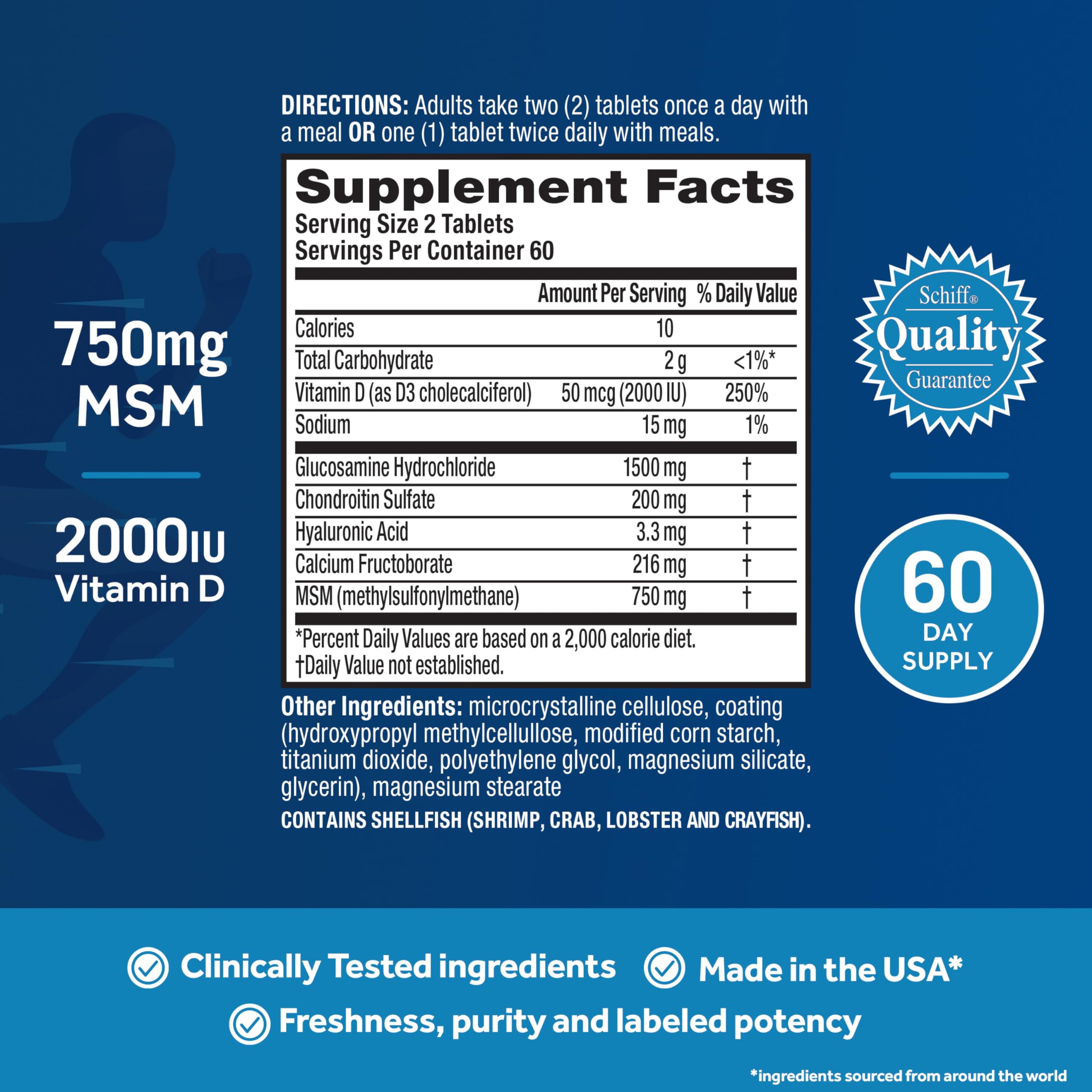 Move Free Glucosamine Chondroitin Joint Support

