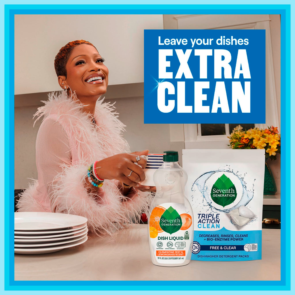 Dishwasher Detergent: Seventh Generation Free & Clear 3-in-1

