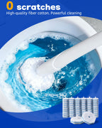 Clorox Toilet Brush Refills with Snap-On Wand

