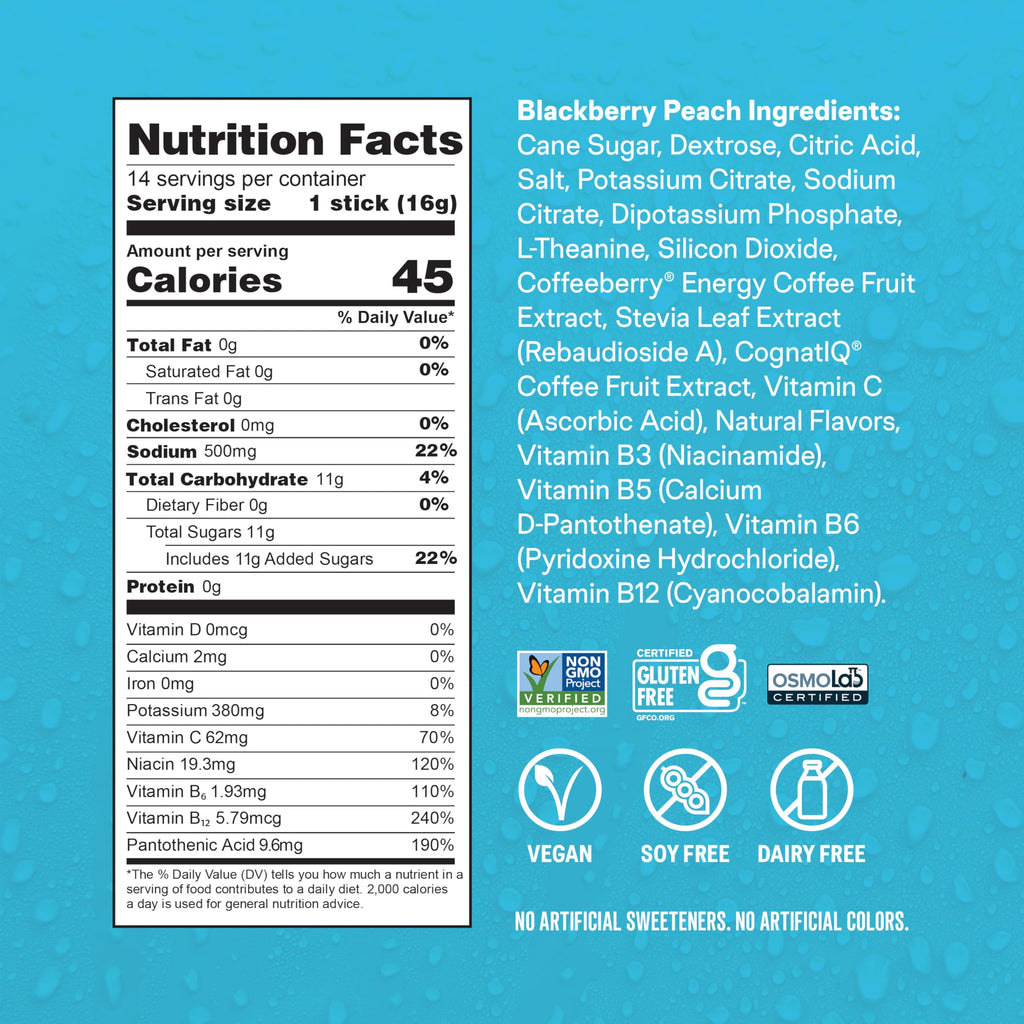 Liquid I.V. Hydration Multiplier + Energy Electrolyte Drink

