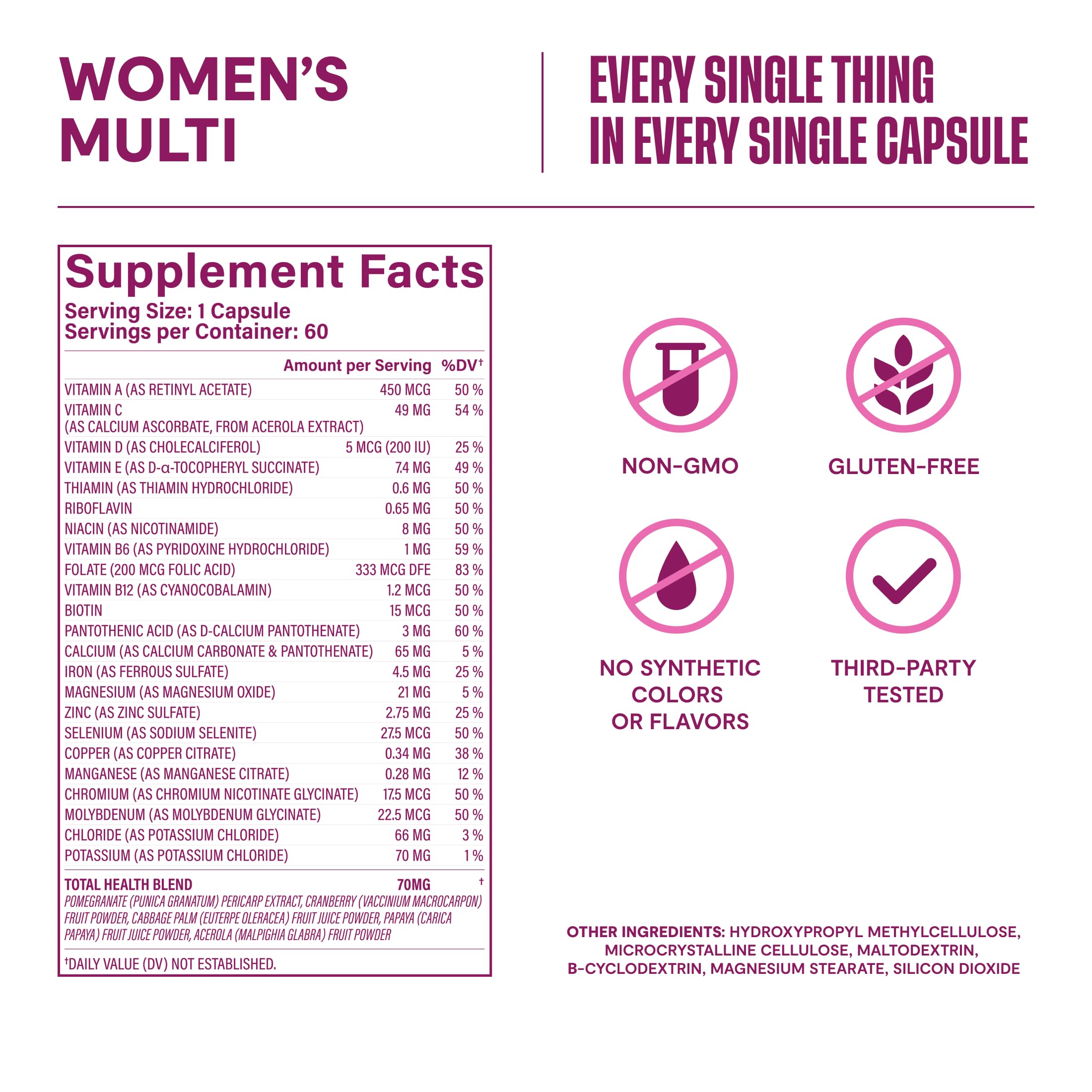 Habit Women's Multivitamin - General Health and Wellness

