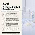 Naked Pure Micronized Creatine Monohydrate Powder | NSF Certified

