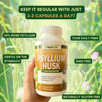 NutriONN Psyllium Husk Capsule - Premium Fiber

