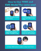 Comfytemp TENS EMS Pain Relief Device | Home Use

