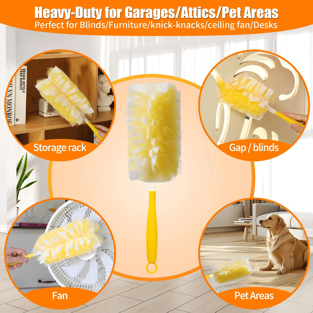 Swiffer-Compatible Duster Refills for Dust Capture

