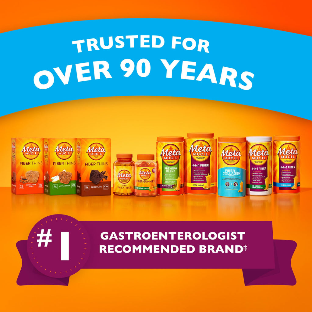 Metamucil Fiber Powder – Digestive Health

