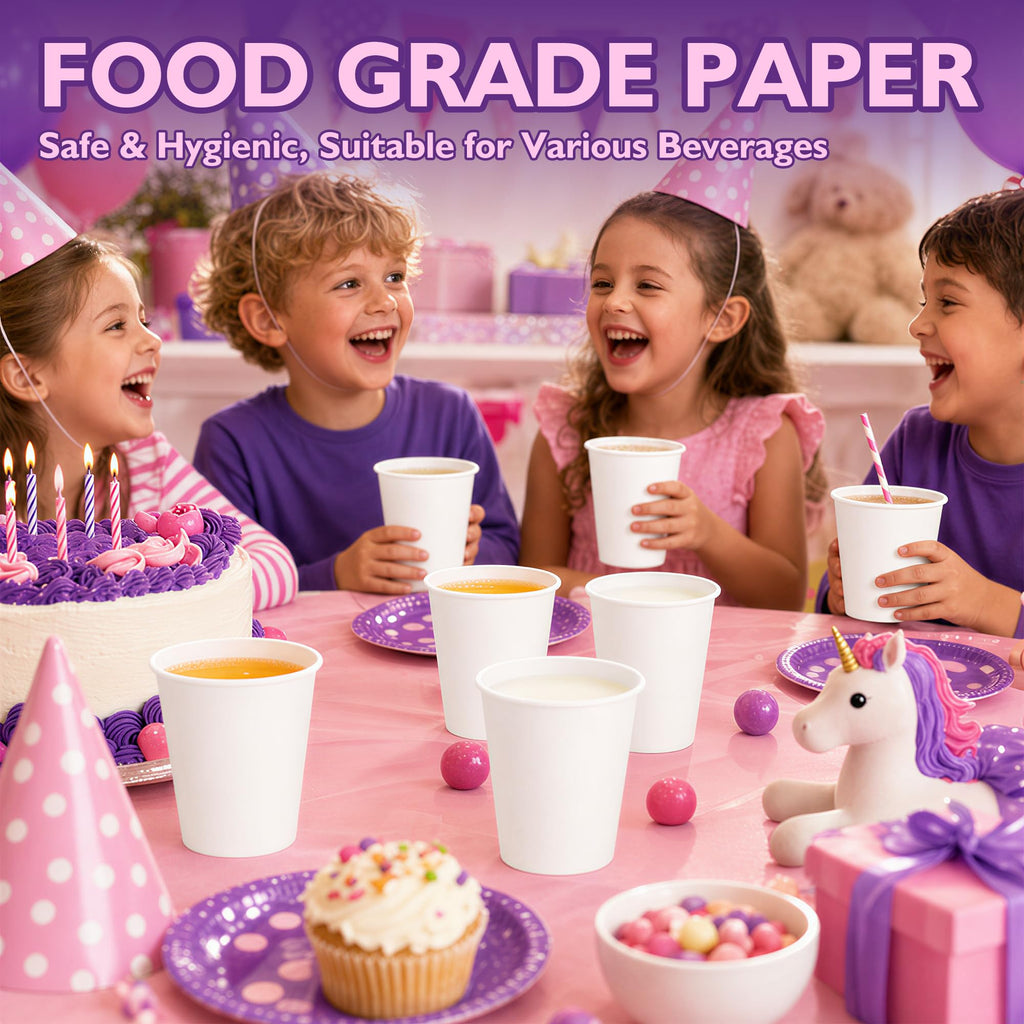Disposable Paper Coffee Cups for Hot Beverages

