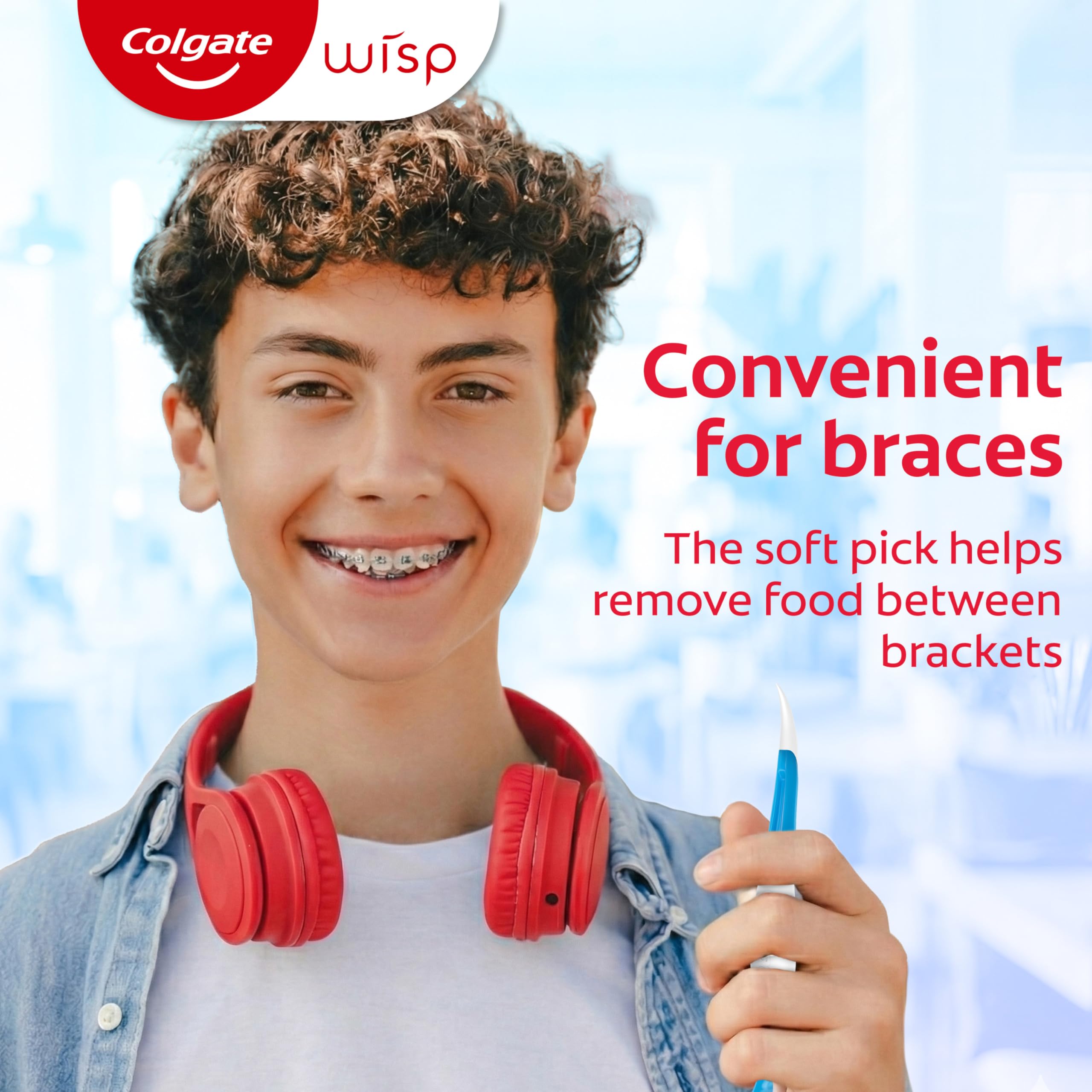 Colgate Max Fresh Wisp Disposable Mini Travel Toothbrush

