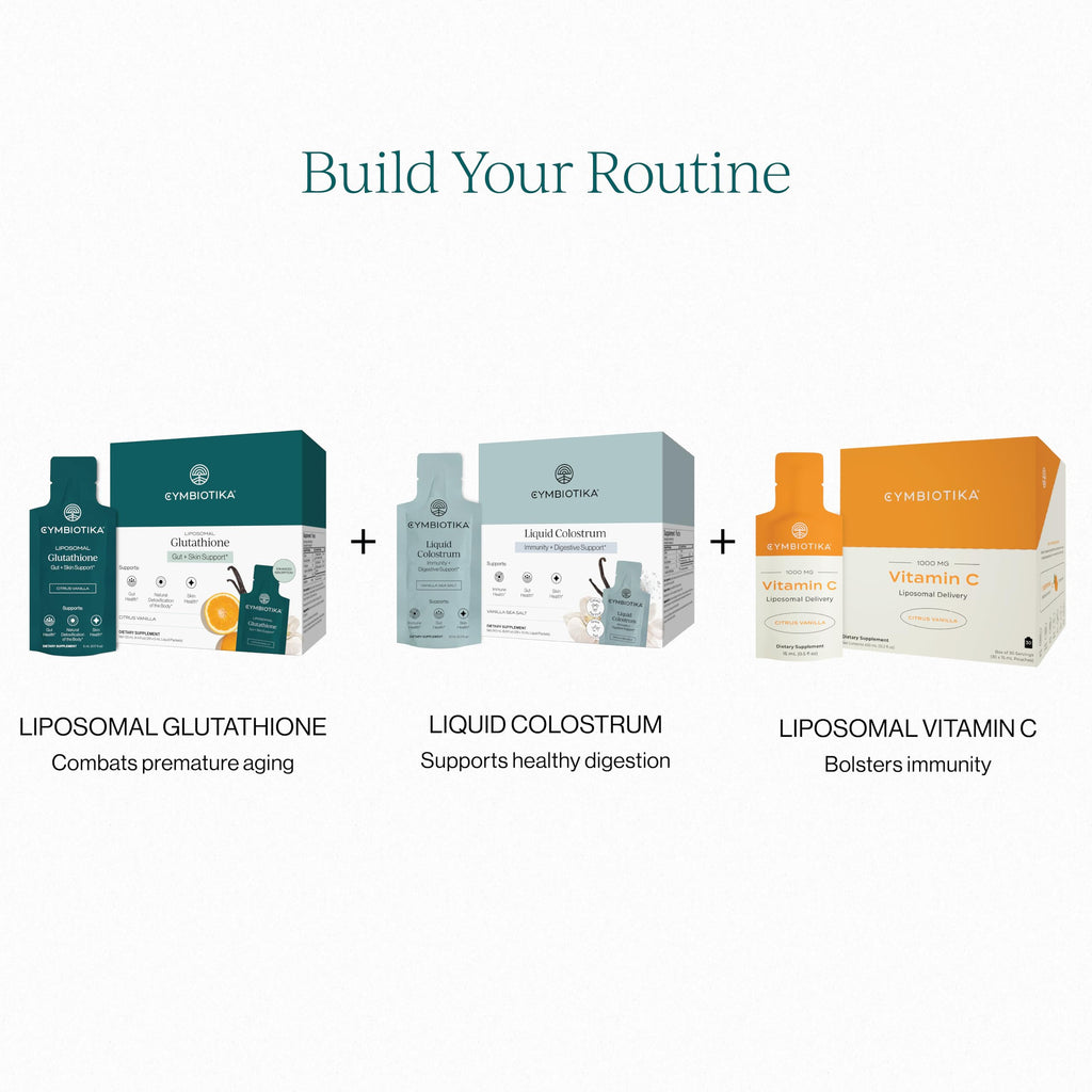 CYMBIOTIKA Liposomal Glutathione Supplement with PQQ CoQ10

