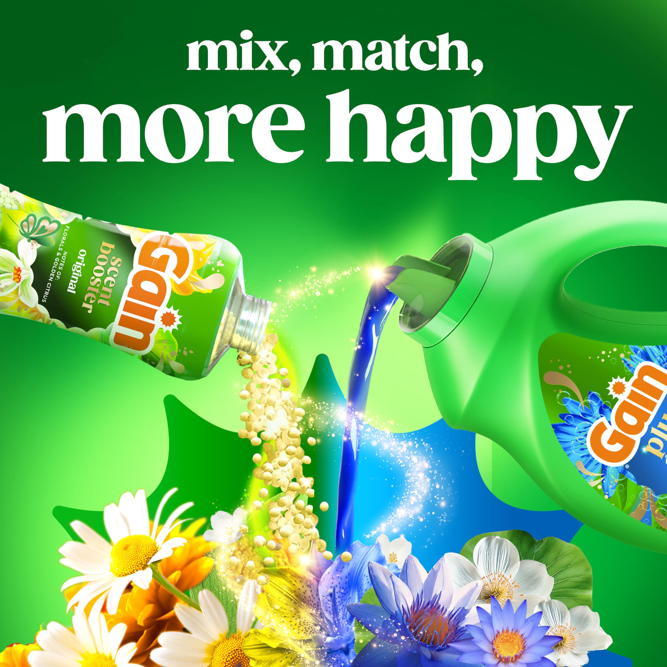 Gain Plus Liquid Detergent with Oxi | All-Day Fresh

