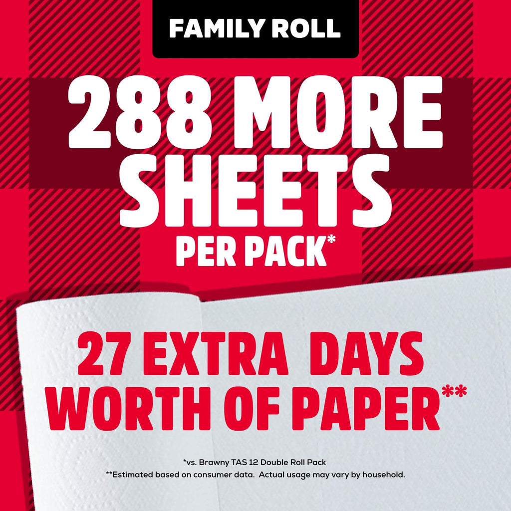Brawny Tear-A-Square 3-Ply Paper Towels

