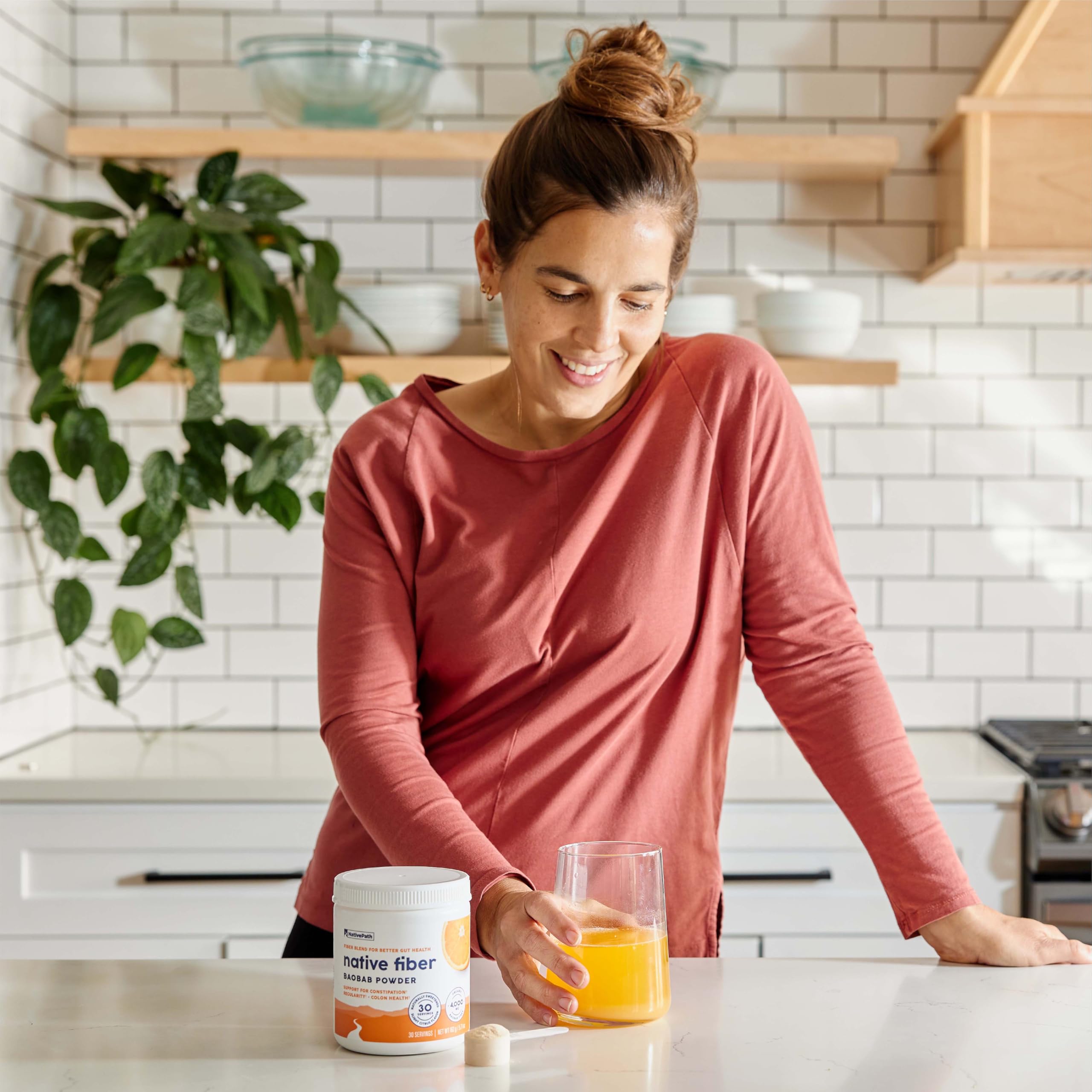 NativePath Organic Baobab Prebiotic Fiber Powder

