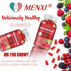 Magnesium Gummies Glycinate & Malate for Sleep & Mood

